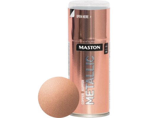 Sprühlack Maston Metallic hochglänzend kupfer 150 ml Sprühlack Maston Metallic hochglänzend kupfer 150 ml