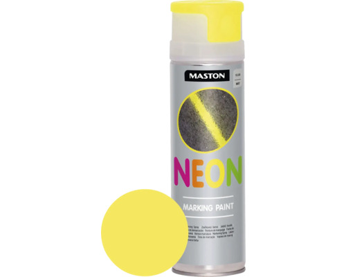 Sprühlack Maston NEON Markierungsspray gelb 500 ml