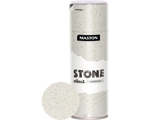 Sprühlack Maston Sand-Stein Effekt Santa Fe sand 400 ml Mastons Sprühfarbe mit Steineffekt, Farbton Sandstein