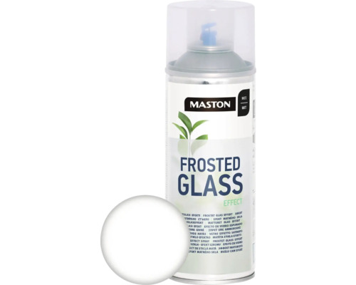 Sprühlack Spraypaint Frosted glass effect transprarent 400 ml Mastonspraydose für Frostglasoptik