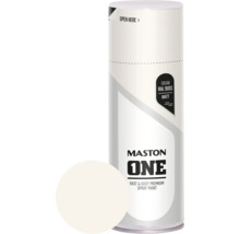 Sprühlack Maston ONE - matt RAL 9001 cremeweiß 400 ml-thumb-0