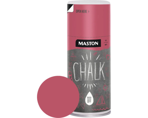 Sprühlack Kreidespray Chalk red 150 ml