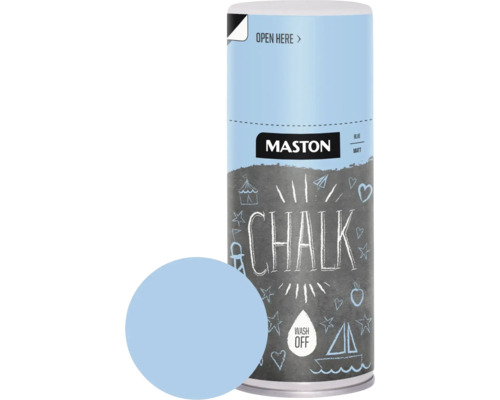 Sprühlack Kreidespray Chalk blue 150 ml