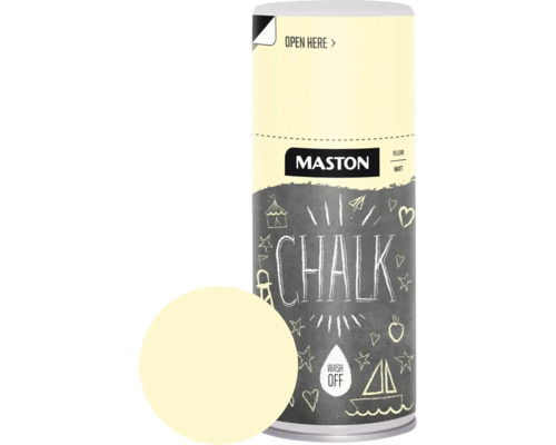 Sprühlack Kreidespray Chalk yellow 150 ml