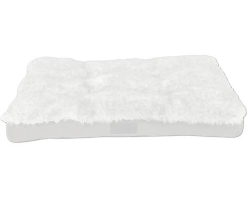 Hunde- und Katzenbett mit Plüschbezug