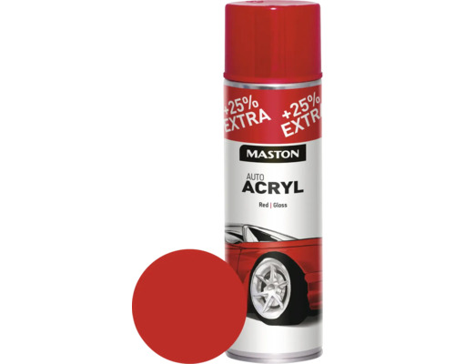 Sprühlack Maston AutoACRYL Metallschutz rot 500 ml Sprühlack Maston AutoACRYL Metallschutz rot 500 ml