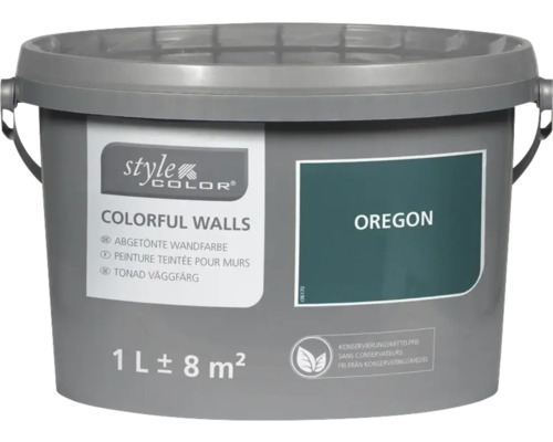 StyleColor COLORFUL WALLS Wand- und Deckenfarbe oregon 1 L StyleColor COLORFUL WALLS Wand- und Deckenfarbe oregon 1 L