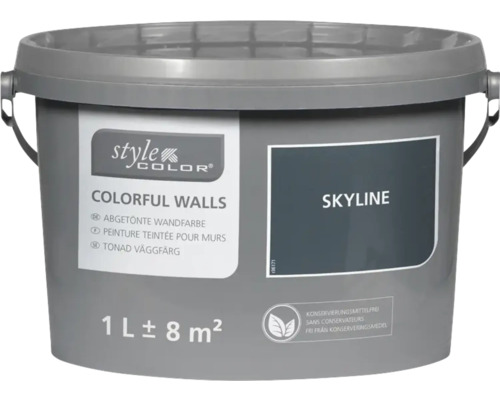 StyleColor COLORFUL WALLS Wand- und Deckenfarbe skyline 1 L StyleColor COLORFUL WALLS Wand- und Deckenfarbe skyline 1 L