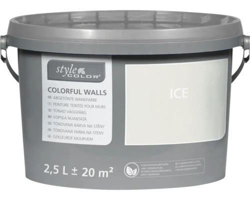 StyleColor COLORFUL WALLS Wand- und Deckenfarbe ice 2,5 L