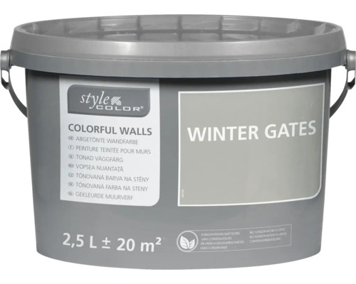 StyleColor COLORFUL WALLS Wand- und Deckenfarbe winter gates 2,5 L StyleColor COLORFUL WALLS Wand- und Deckenfarbe winter gates 2,5 L