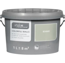 StyleColor COLORFUL WALLS Wand- und Deckenfarbe khaki 1 L-thumb-0