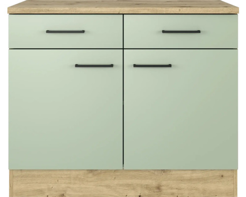 Unterschrank mit zwei Schubladen und zwei Türen