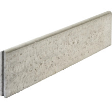 Beton Rasenbordstein grau beidseitig abgerundet 100 x 5 x 25 cm-thumb-0
