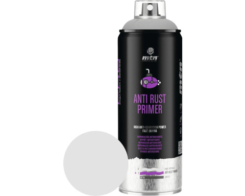 MTN Montana PRO Sprühlack Rostschutzgrundierung Grau 400 ml MTN Anti-Rost Grundierung Spraydose