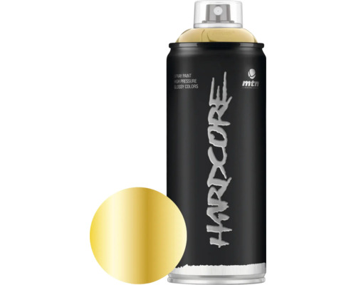 MTN Montana Hardcore Sprühlack Metallic Gold 400 ml