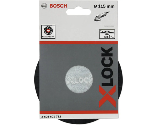 Bosch Schleifscheibe mit X-Lock Aufnahme, Durchmesser 115 Millimeter