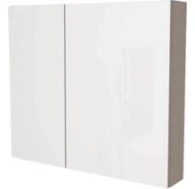 Spiegelschrank Devo Vena 2.0 rechts BxHxT 80x70x15 cm structure stone grey