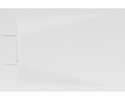 Duschwanne SCHULTE DWM-Tec 80 x 120 x 3.2 cm weiß matt strukturiert D2018012 70