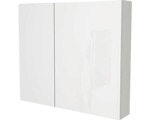 Spiegelschrank Devo Vena 2.0 rechts BxHxT 80x70x15 cm pearl grey supermatt