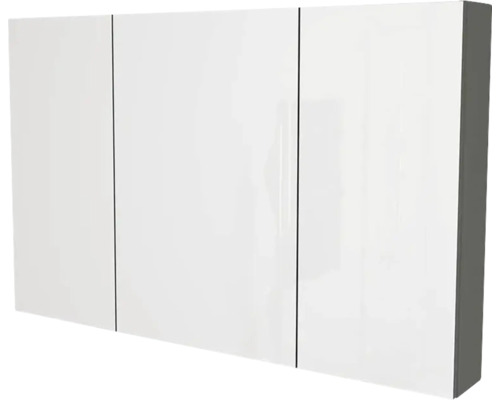 Spiegelschrank Devo Vena 2.0 BxHxT 110x70x15 cm classico stone grey