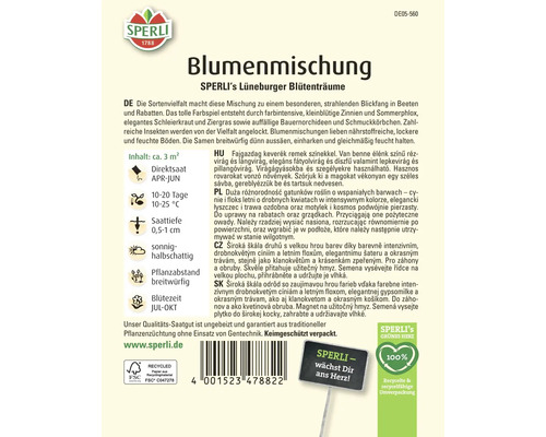 Sperli Blumensamenmischung für Lüneburger Blütenträume