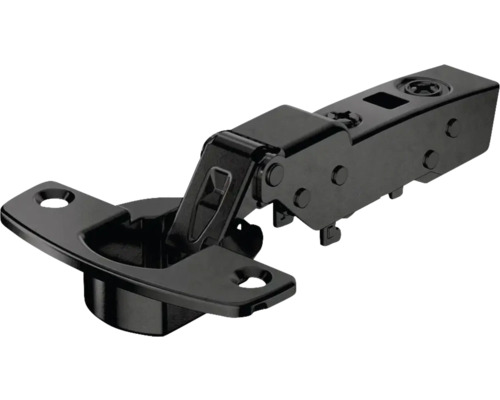 Topfscharnier Sensys ohne Montageplatte Ø 35 mm Mittelwandanschlag schwarz 50 Stück