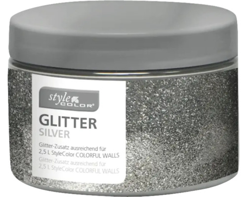 StyleColor Glitter-Zusatz für Wandfarbe silver 40 g