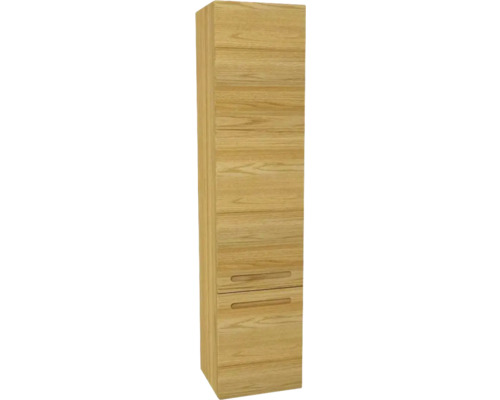 Hängehochschrank mit 2 Türen Devo Vena 2.0 links BxHxT 35x150x33 cm kitami mountain Griff eingefräst