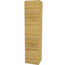 Hängehochschrank mit 1 Tür und Schublade Devo Vena 2.0 rechts BxHxT 35x150x33 cm kitami mountain Griff eingefräst