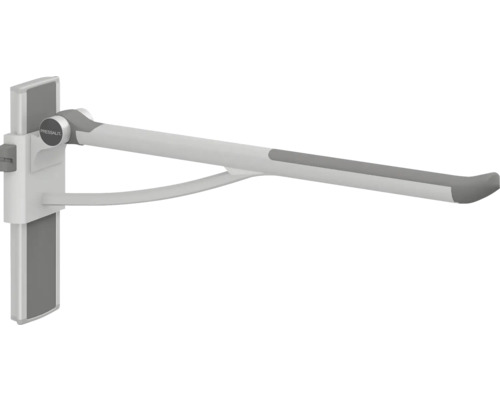 Stützklappgriff Pressalit PLUS höhenverstellbar linksbedient 850 mm aluminium/anthrazit matt R370385112
