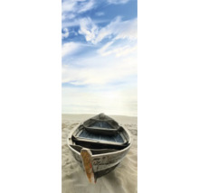 Duschrückwand mySpotti Shower Beach & Boat Boot am Strand 255 x 100 cm SH-255100-1935-HB