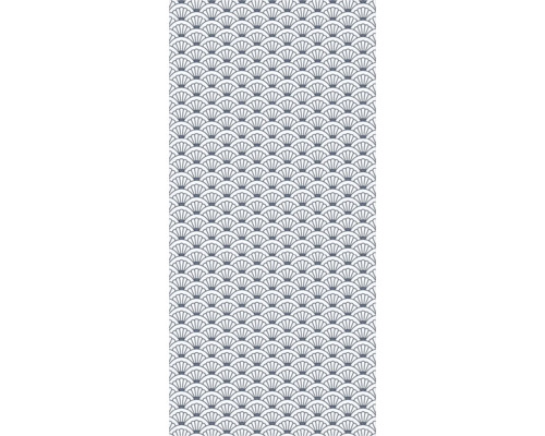 Tapete mit fächerförmigem Muster