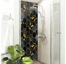 Duschrückwand mySpotti Shower Nick Fliesenoptik 255 x 150 cm SH-255150-1855-HB