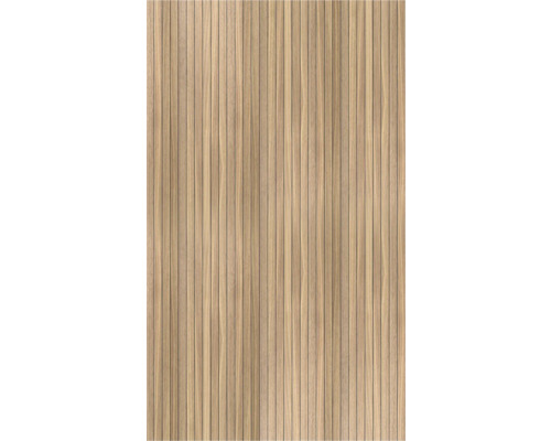 Holzpaneele mit vertikalen Rillen zur Wandverkleidung