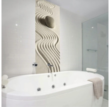 Duschrückwand mySpotti Shower Zen Steine Sand 255 x 150 cm SH-255150-1395-HB