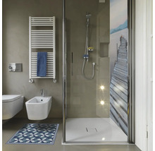 Duschrückwand mySpotti Shower Irgendwo Bootssteg Wasser 210 x 100 cm SH-210100-1237-HB