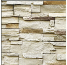 Duschrückwand mySpotti Shower Rustical Bricks Bruchsteinwand Mauerstein Verblender 210 x 100 cm SH-210100-1293-HB