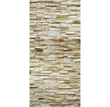 Duschrückwand mySpotti Shower Rustical Bricks Bruchsteinwand Mauerstein Verblender 210 x 100 cm SH-210100-1293-HB