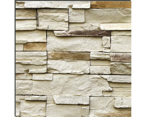 Wandverkleidung mit Steinoptik