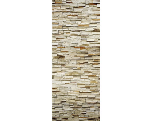 Wandverkleidung aus Natursteinimitat