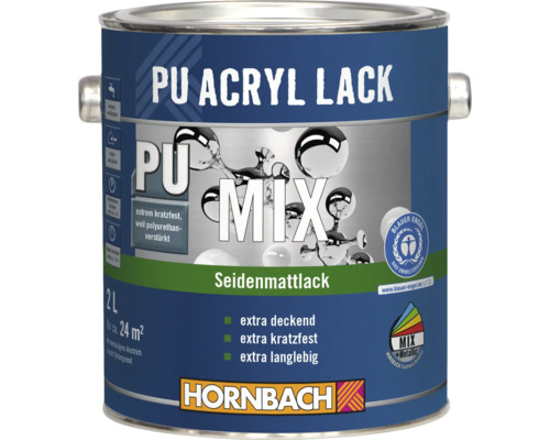 HORNBACH PU Acryl Lack seidenmatt im Wunschfarbton mischen lassen-0