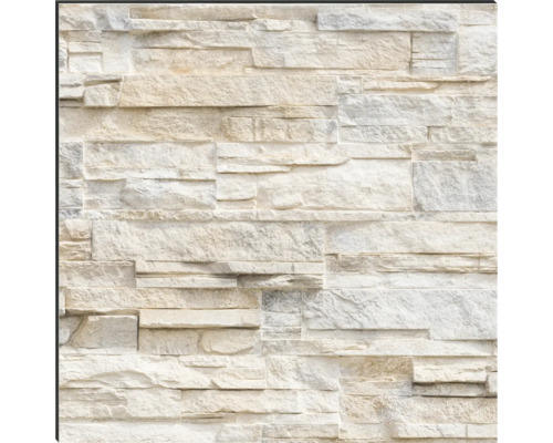 Wandverkleidung mit Steinoptik