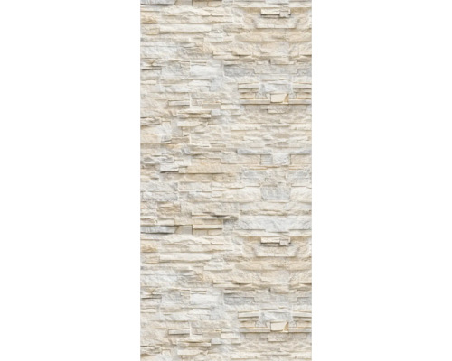 Wandverkleidung mit Steinoptik