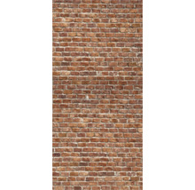 Mauerwerk aus roten Ziegelsteinen