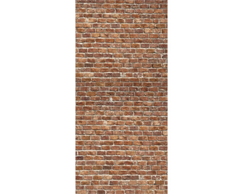 Mauerwerk aus roten Ziegelsteinen