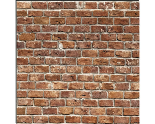 Backsteinmauer als Hintergrund