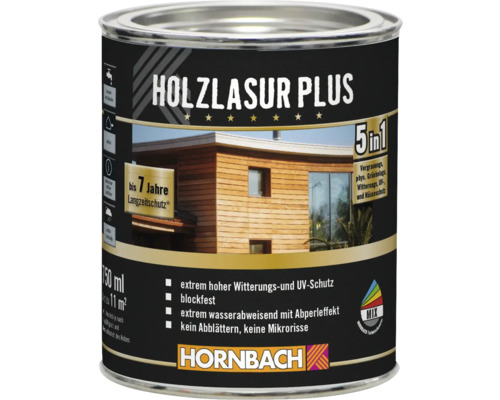 HORNBACH Holzlasur Plus im Wunschfarbton mischen lassen