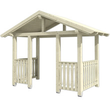 Holzpavillon mit Dach für den Garten