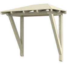 Holz Vordach Konstruktion