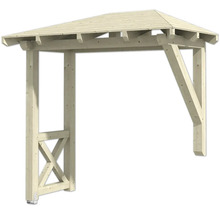 Holz Pavillon mit Dach